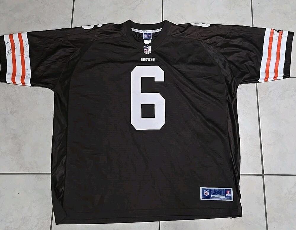 Baker Mayfield #6 Cleveland Browns NFL Pro Line Jersey Men 3XL Brown